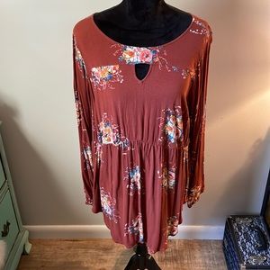 Torrid Sz 1 peasant top